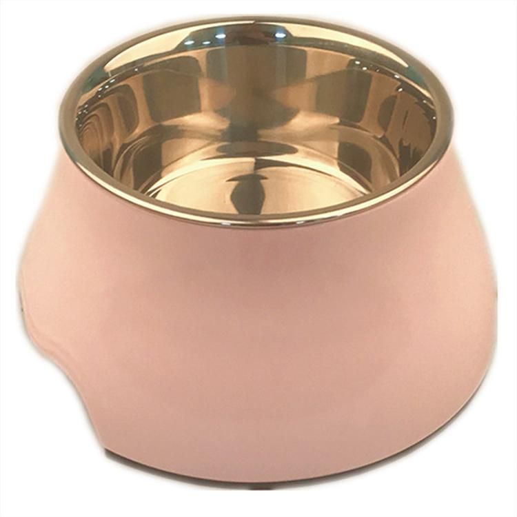Dog Bowl, Protective Feeder, Anti-Knock, Water Fountain, Anti-Slip Cat Bowl