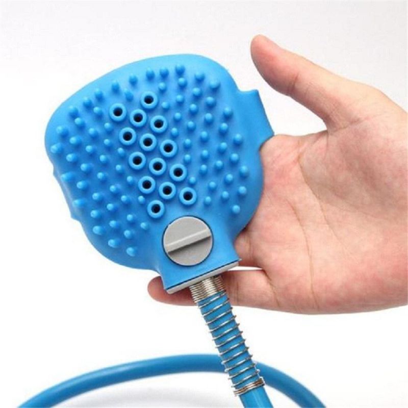 Pet Bath Comfortable Massage Shower Brush Pet Bathing Supplies