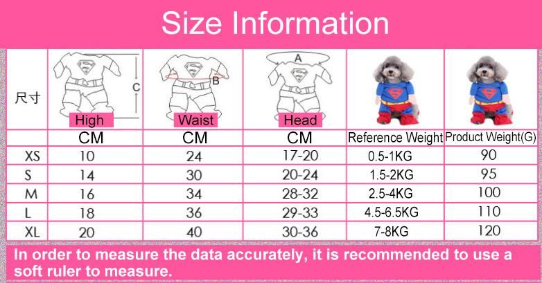 Hot Sale Wacky Design Cosplay Dog Dress Pet Clothes Cute Design