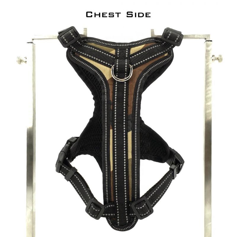 No Pull Adjustable Soft Padded Reflective Easy Control Handle Dog Harness