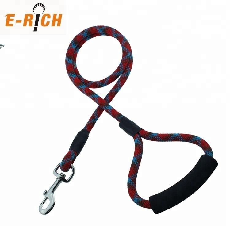 Strong Mountain Climbing Rope Dog Leash with EVA Handle