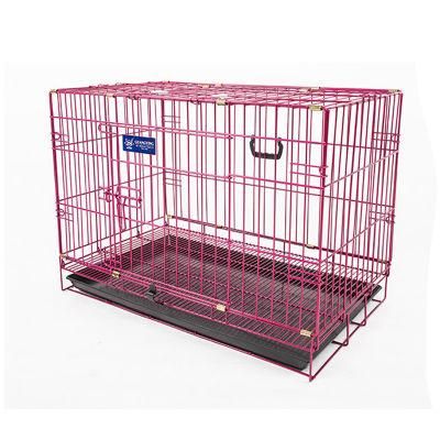 Fashion Luxury Foldable Pet Steel Cage