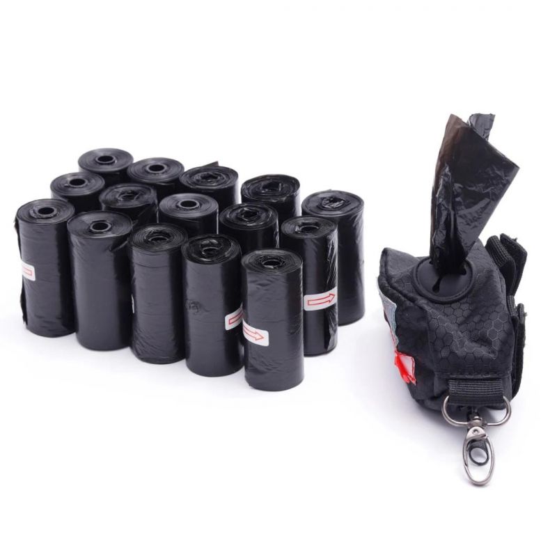 Pet Trash Garbage Box Hanger Vest Garbage Refill Dispenser Cornstarch Compostable Biodegradable Dog Poop Bag