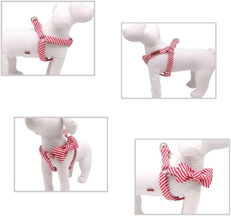 No-Pull Adjustable Pet Harness with Cotton Fabric
