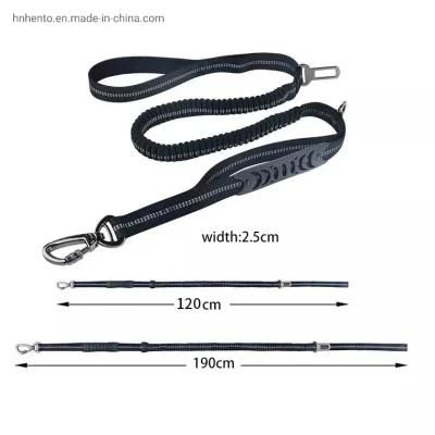 Durable Nylon Dogs Car Belt Adjustable Reflective Pet Dog Leash Harness