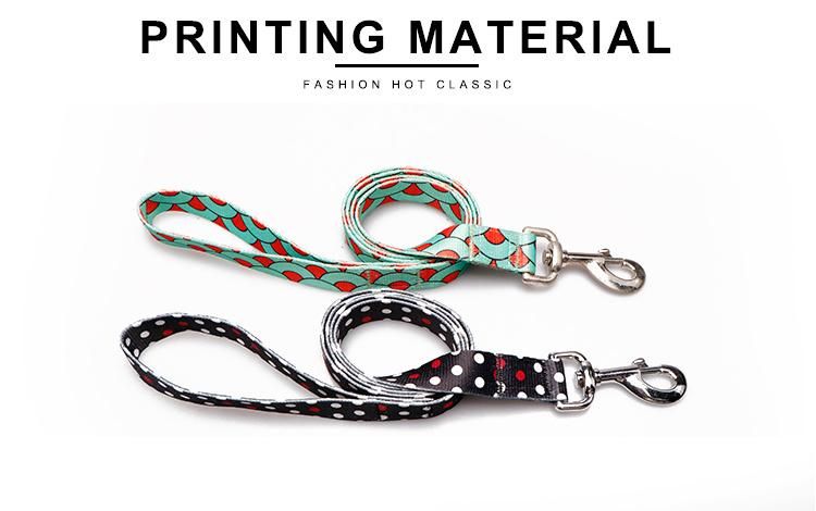 Personalized Hunting Sublimation Custom Print Logo Spring Dog Rope Leash