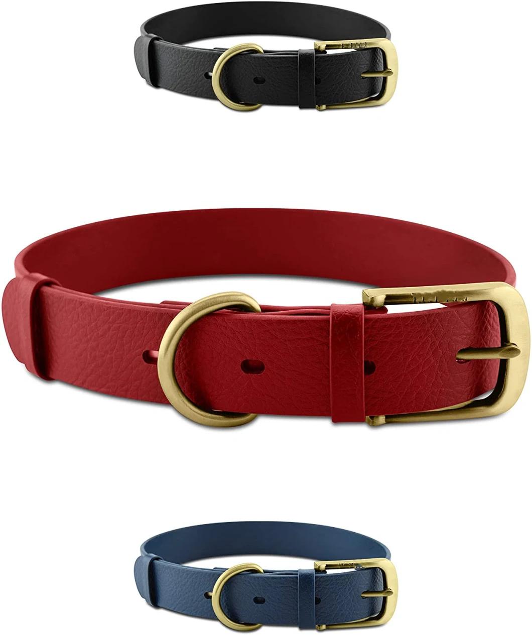 Tough Rust-Proof All Metal Hardware Waterproof Dog Collar