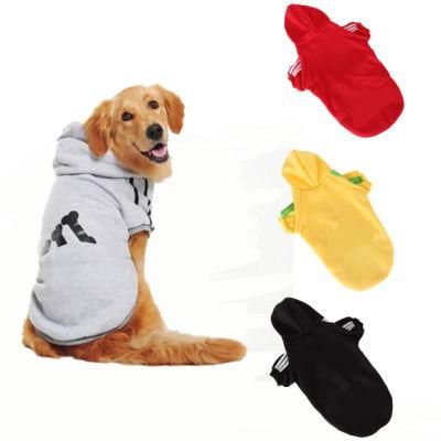 New Autumn Winter Pet Clothes Golden Retriever Hoodie Large Medium Sized Dog Clothes