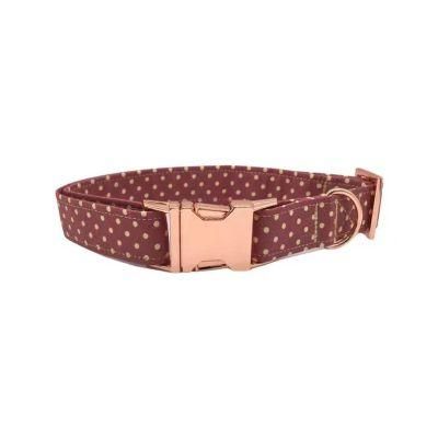 Hot Sale Custom Logo Sublimation Adjustable Buckle Dog Collar