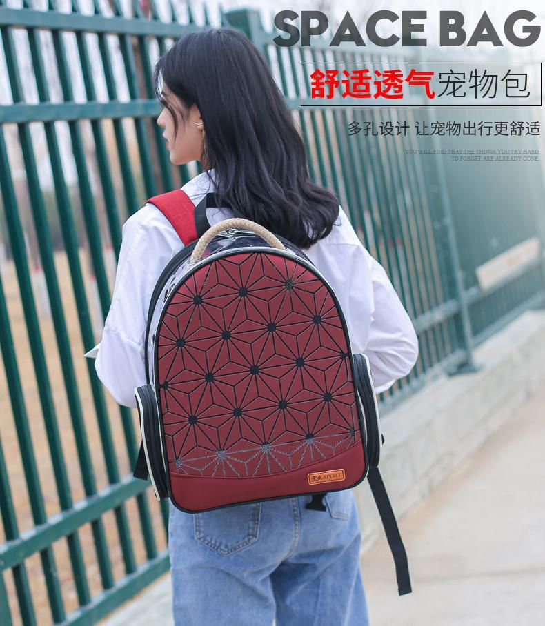 Wholesale Geometric Luminous Reflective Backpack Night Fluorescent Custom