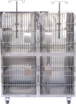 Veterinary Hospital Medical Stainless Steel Pet Dog Bird Cage