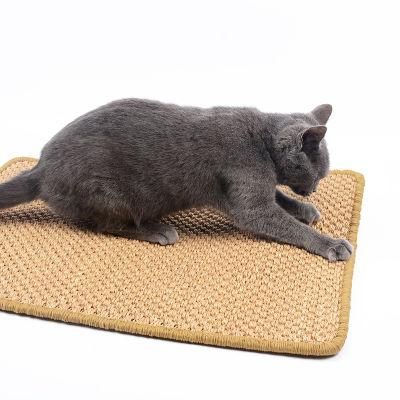 Amazon Hot Selling Floor Protector Pet Furniture Kitty Toy Sisal Pad Cat Scratch Mat for Cats