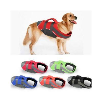 Taffeta Polyester Safety Swimming All Season Pet Dog Jacket Coat