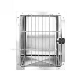 Stainless Steel Modular Dog Cage Large Pet Cage with Solid Walls