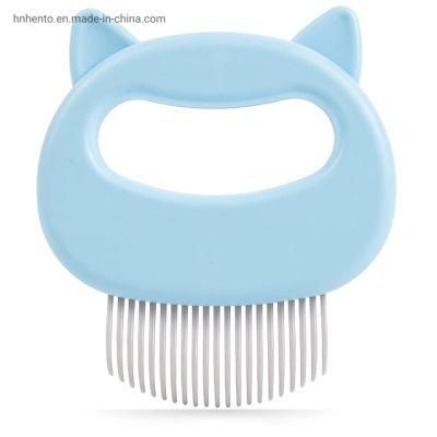 Removal Massaging Shell Comb Soft Deshedding and Shedding Matted Fur Remover Massage Cat Comb