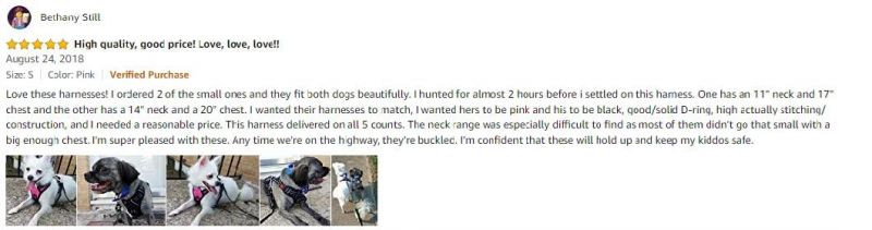 Ultra Comfortable Pet Adjustable Harness with Extra Lockable Clasp Durable Enough