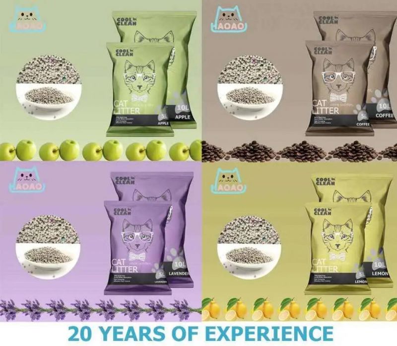 1-3.5mm Cat Litter--Apple Scent