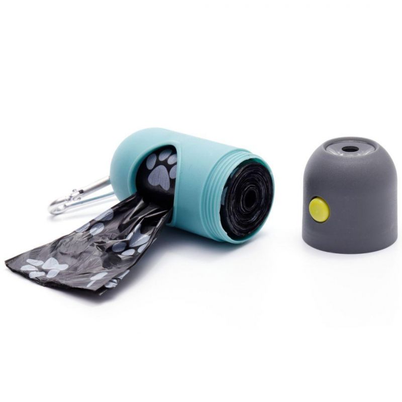 Dog Bag Dispenser with Flashlight