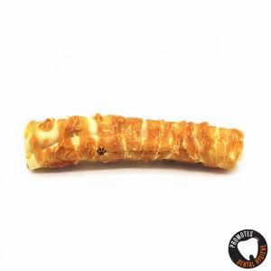 Natural Chicken Wrapped Rawhide OEM Factory Direct Dog Treats Pet Food