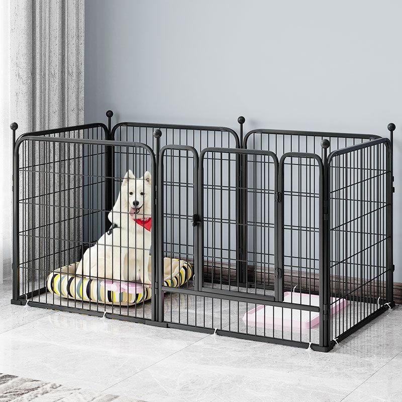 Foldable Metal Dog Indoor and Outdoor Exercise Playpen Pet Dog Fence
