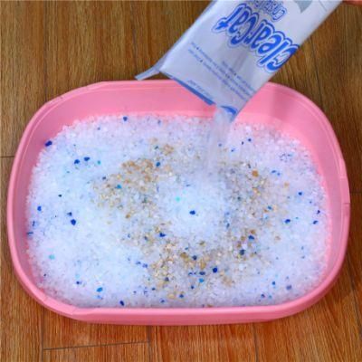 Promotional Pet Supply Super Absorption Colorful Crystal Cat Kitty Litter