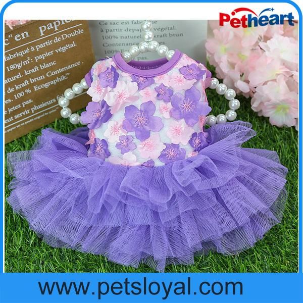 Factory Wholesale Pet Dress Dog Girl Clothes