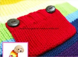 Wholesale Rainbow Sweaters New Design Pet Product Dog Sweater Dog Clothes Fashion Pet Cat Sweater