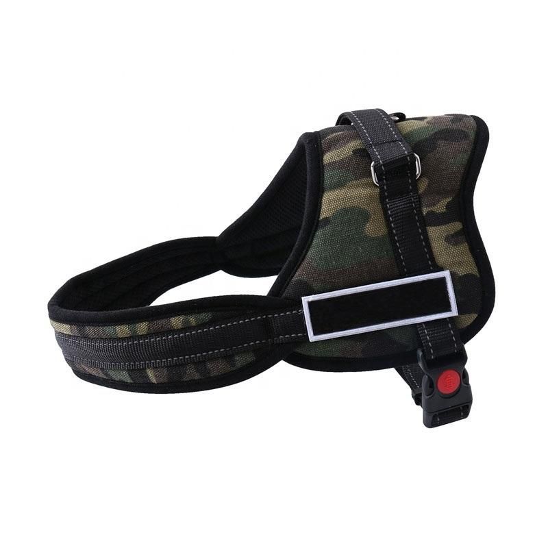 Amazon New Hot Sell Reflective No Pull Quick Release Adjustable Padded Pet Dog Harness Vest