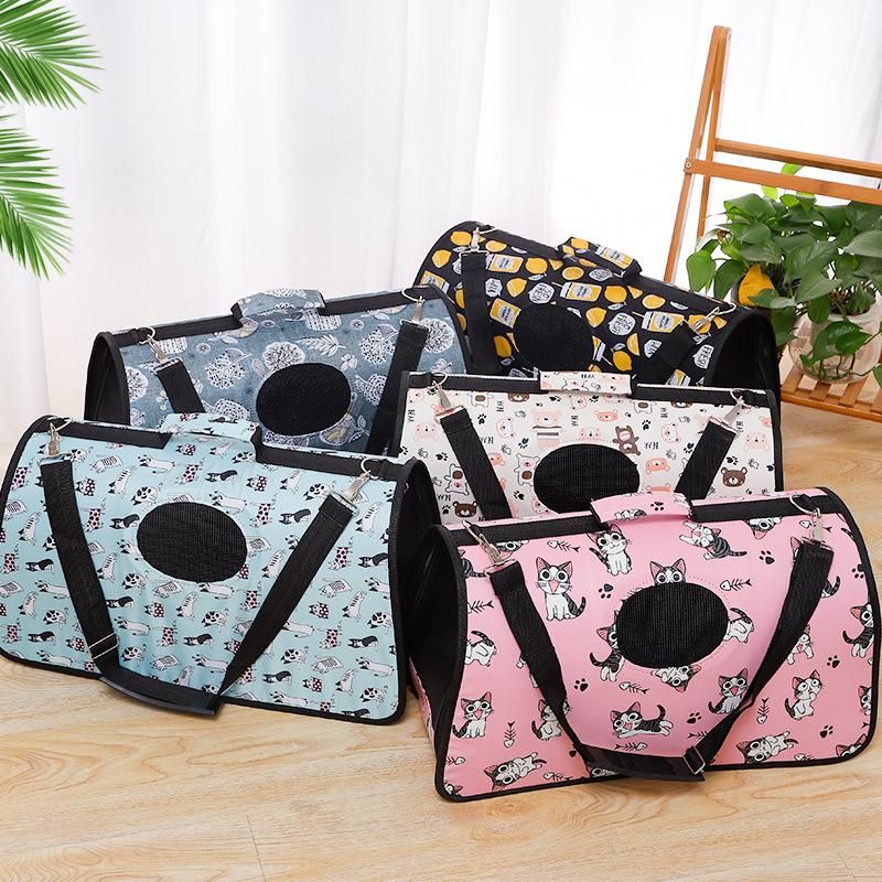 Portable Pet Dog Cat Carrier Transport Breathable Bag