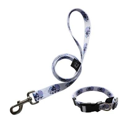 Recycle Handmade Polyester Dog Collar and Leash