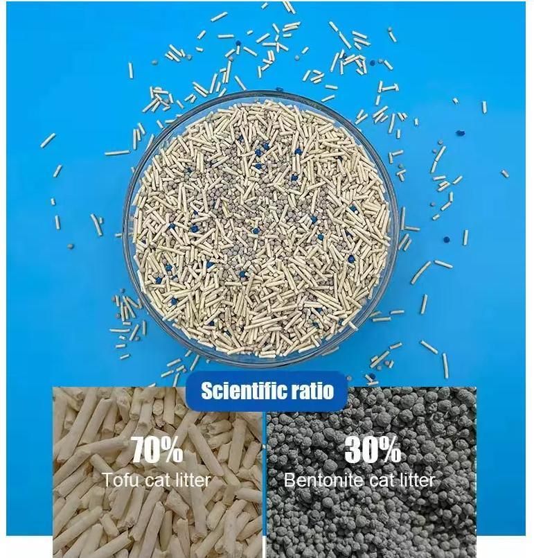 Newest Buy Pet Cat Litter Manufacturer Factory Quick Clumping Cheap Price Kitty Strip Tofu Cat Litter