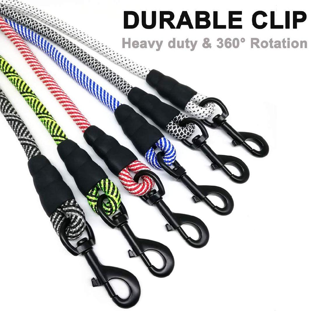 Heavy Duty Rope Dog Leash 1/2" X 6FT Nylon Pet Leash
