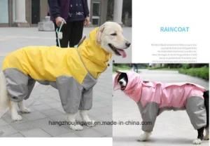 Quality Dog Clothes Non-Toxic Pet Raincoat New Design Fashion Pet Dog Raincoat