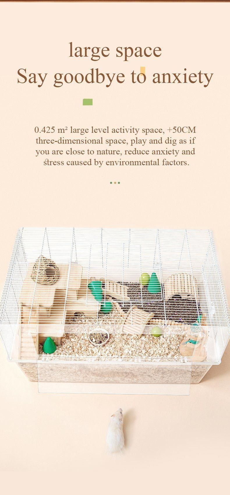 Yee Hot Selling Hamster Cage Landscaping Accessories Small Pets House