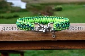 Bingo Hand Made Paracord Pet Collar