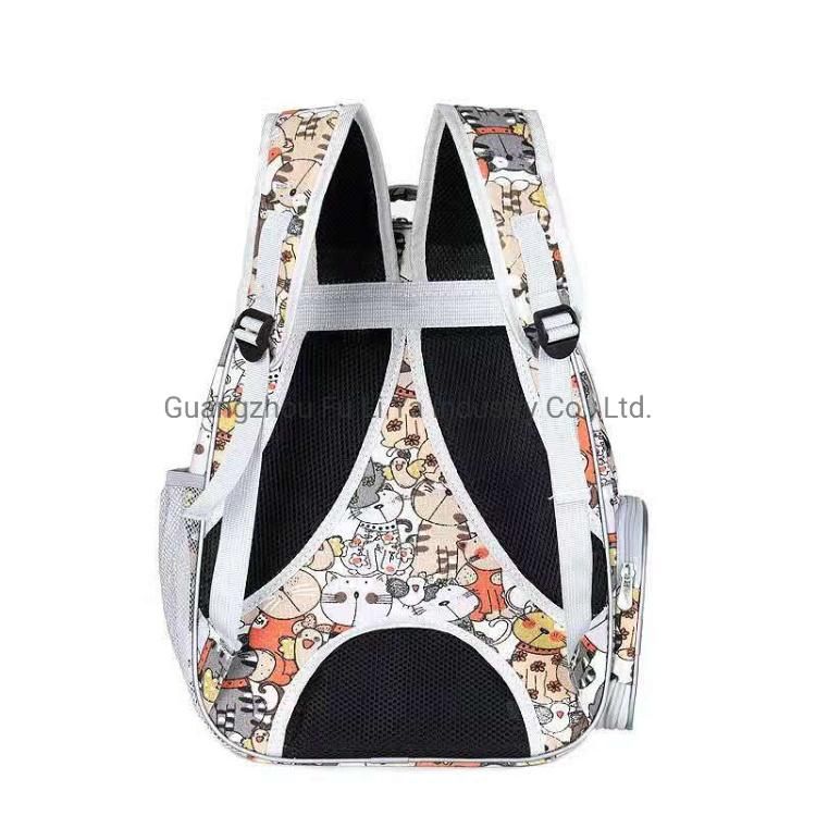 Transparent Multihole Ventilated Cat Dog Pet Backpack Carrier Bubble Bag Airline Approved Travel Hiking