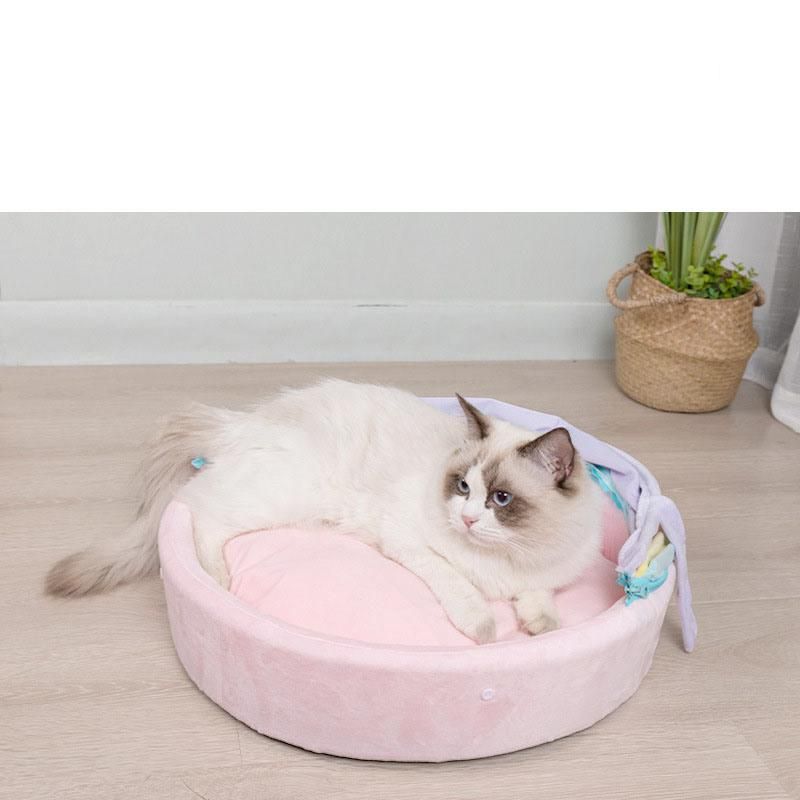 High Quality Wholesale Custom Cheap Pet Bed Luxury Keep Warm Soft Pet Beds