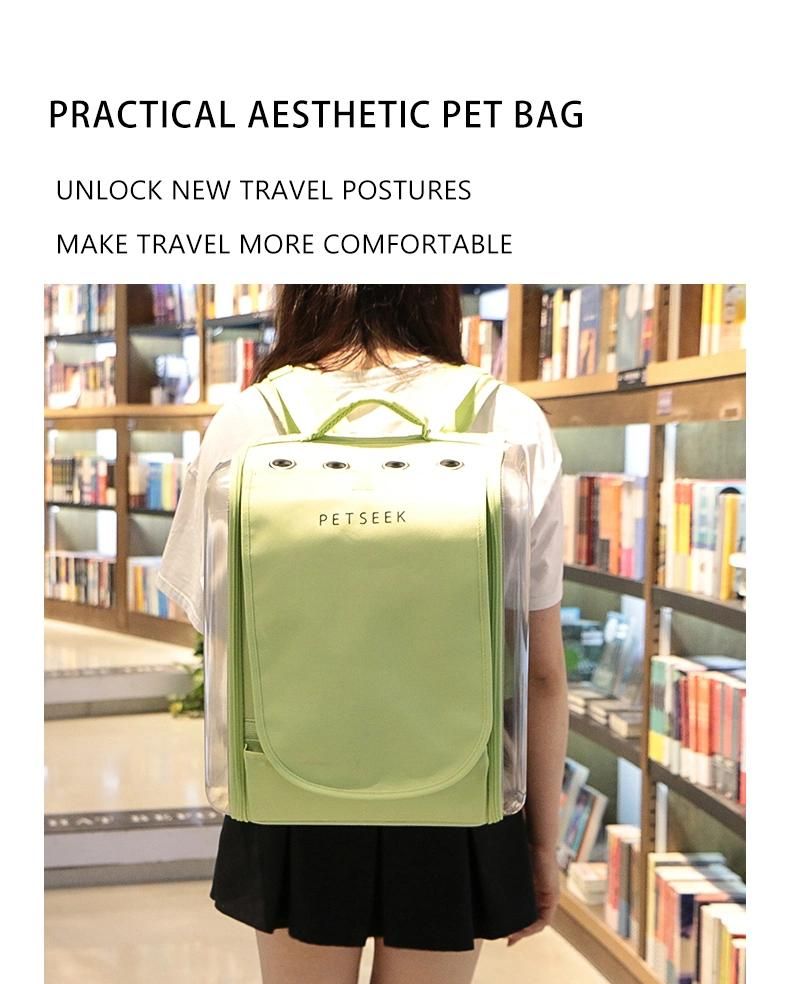 Premium Quality Luxury Breathable Backpack Bag Cat Pet Carrier