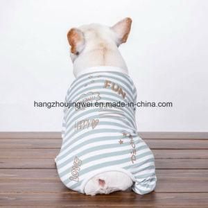 Cotton Pajamas for Pet Dogs Wear Comfortable Home Dress