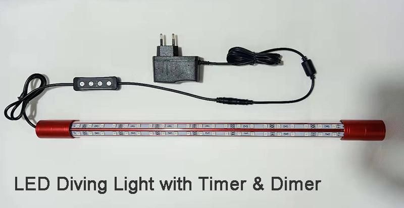 RGB LED Submersible Lamp for Lighting and Decoration in Tank