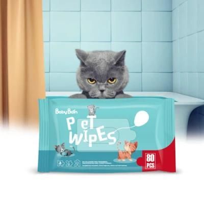 Soft and Chemical-Free Pet Wipes for Dog&Cat