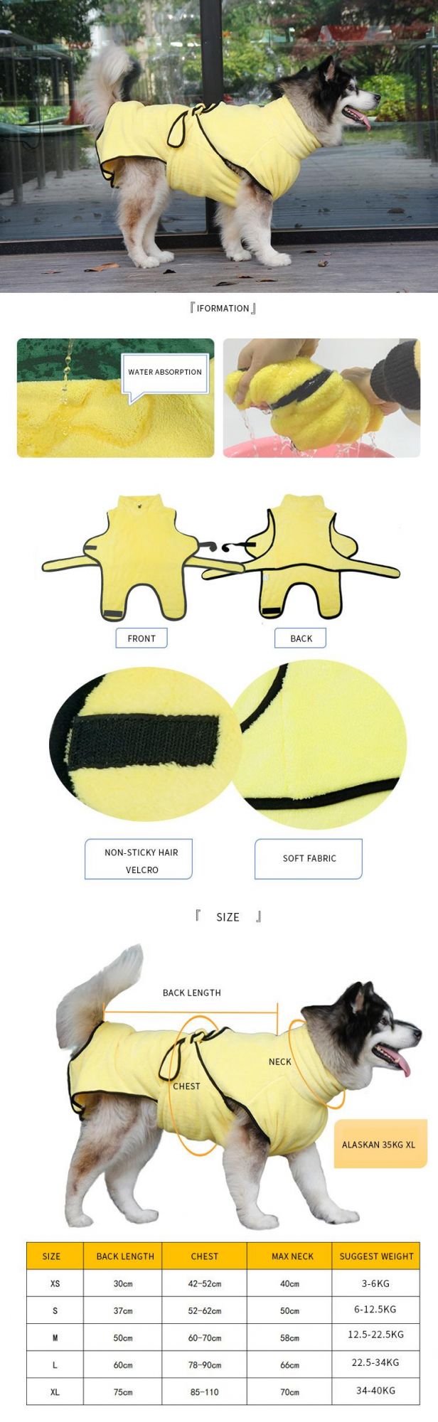 Wholesale Cheap Pet Clothes Soft Fleece Absorbent Towels Dog Bathrobes