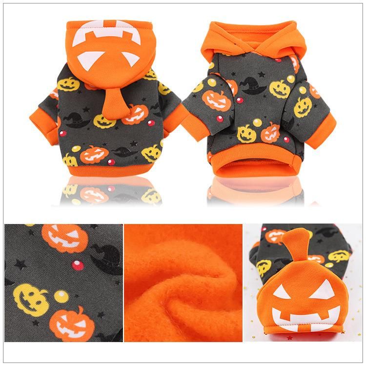 New Halloween Cosplay Design, Cotton Fearsome Fancy Hoodies Jackets Pet Clothes