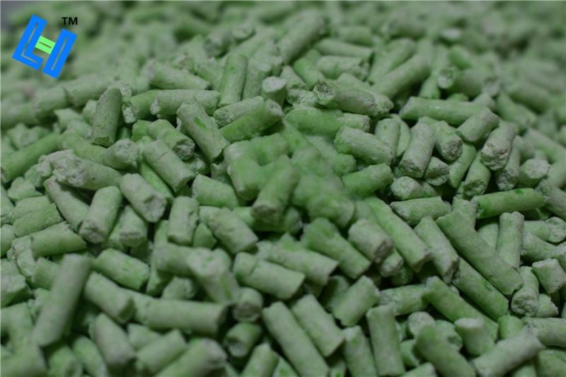 Green Tea Scent Tofu Cat Litter with Fast Clump