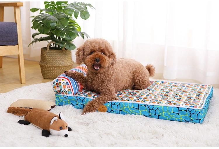 Super Soft Plush Memory Foam Pet Bed with Removable Cover Dog Bed