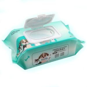 OEM Factory Antibacterial Pet Animal Cleaning Wet Wipe