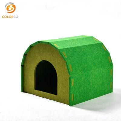 DIY Pet Felt Cat Litter Splicing Dirty-Resistant Lightweight Felt Material Pet House Cattery Kennels