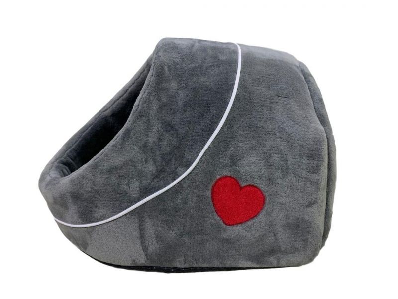 Grey Star Warm Cute Cat House Pet Toy