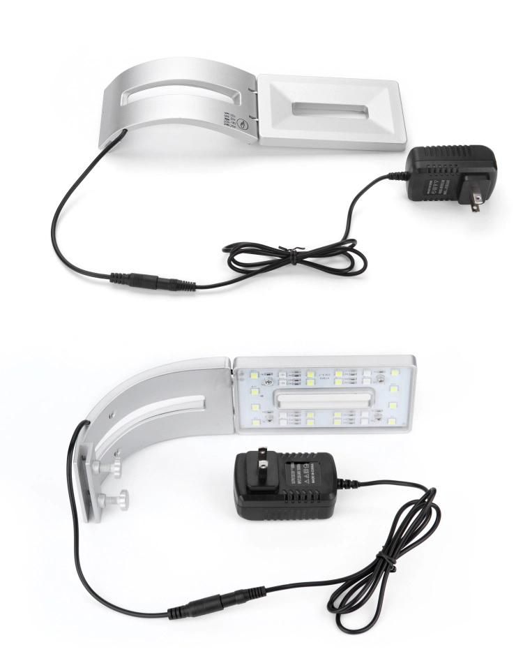 Fish Clip Light Saltwater Aquarium Blue and White LEDs 5W