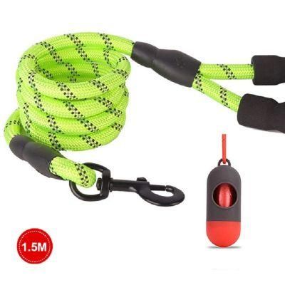 Nylon Training Dog Leash Webbing Pet Traction Reflective Line Rope